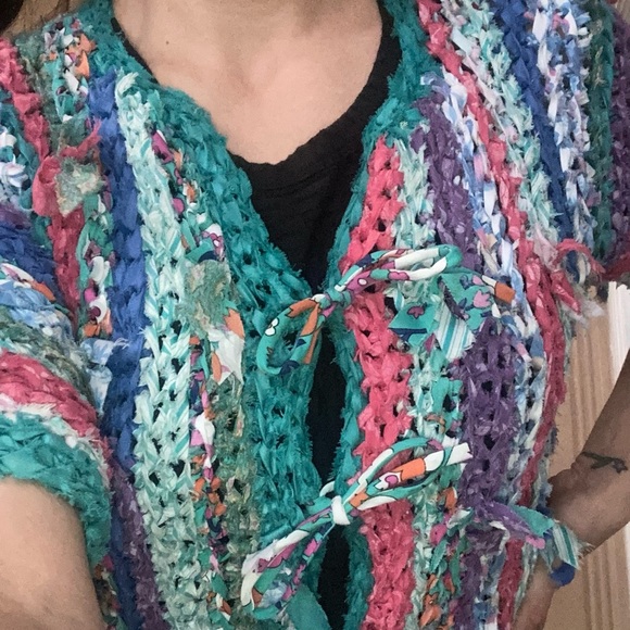 Upcycled Cardigan💙 - Picture 11 of 13